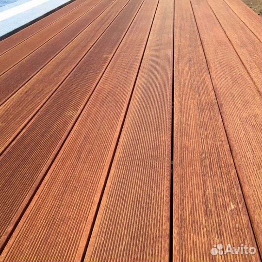 Террасная доска лиственница с покраской