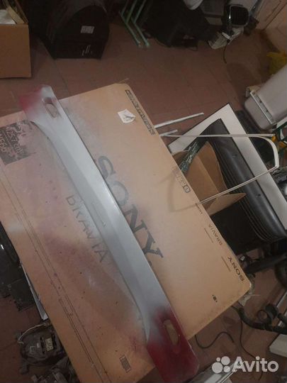 Губа Mugen оригинал на бампер honda fit