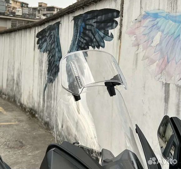 Дефлектор на мотоцикл