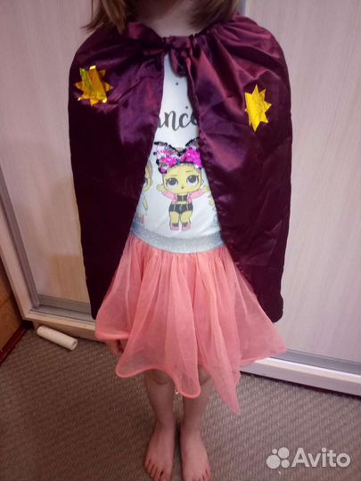 Плащ (накидка) волшебника для садика. Прокат