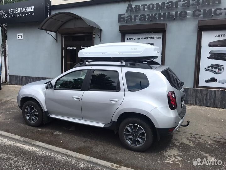 Автобокс 520 л на крышу Renault Duster