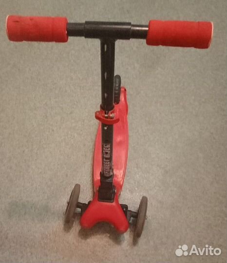 Самокат детский трехколесный