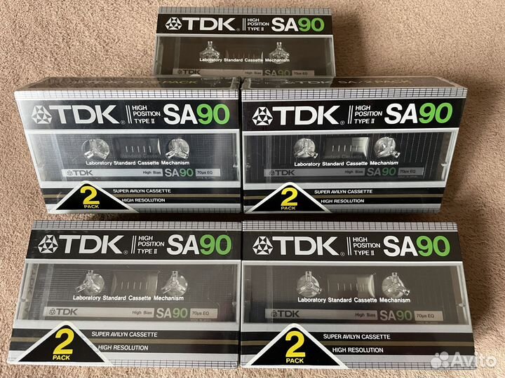 TDK SA90 Type II Хром 1983г. Новые