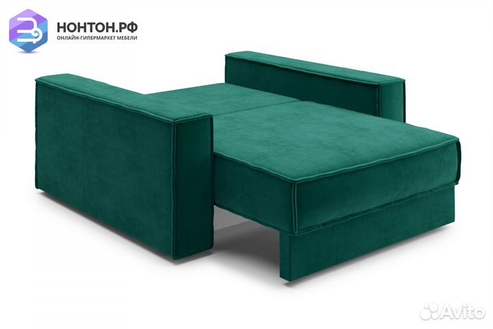 Кресло тик-так Сохо изумрудное