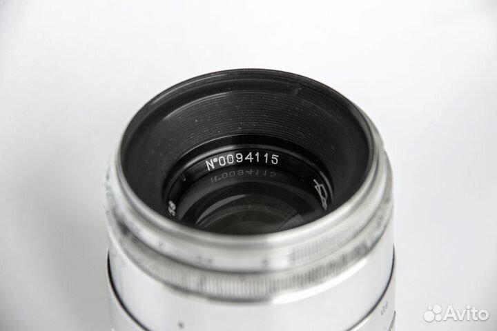 Легендарный серебристый helios 44 на Canon