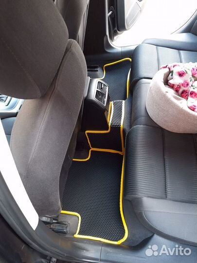 Эва коврики с бортами 3d Eva