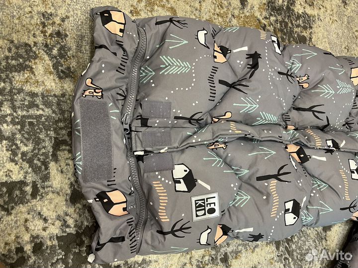 Конверт и муфты на коляску LEO KID