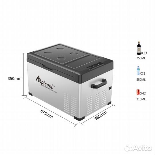 Автохолодильник alpicool C30