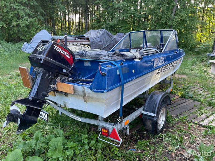 Моторная лодка Казанка 5М2