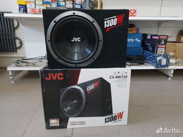 Сабвуфер JVC CS-BW120 комплект