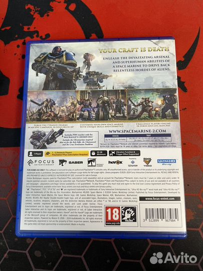 Warhammer 40000 space marine 2 ps5