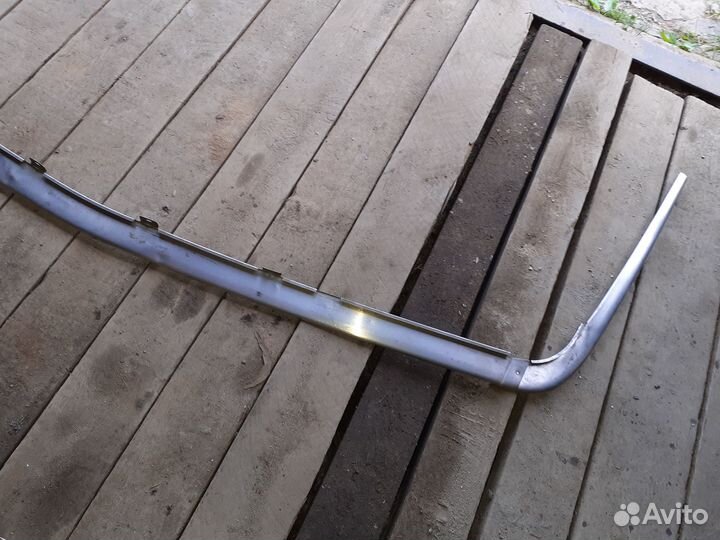 Накладки переднего бампера Ауди 100