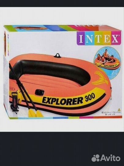 Лодка надувная Intex Explorer 300