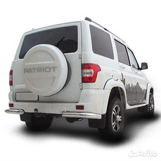 Защита заднего бампера UAZ patriot (2014)