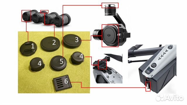 Защитная крышка DJI Inspire 2