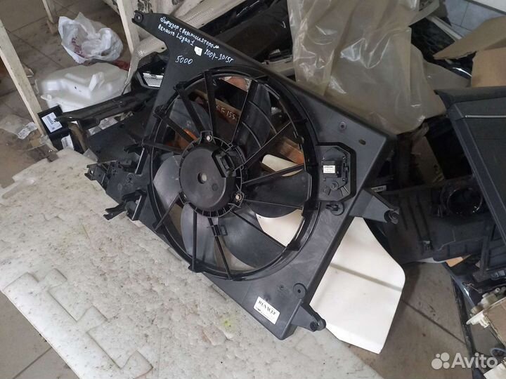 Дифузор с вентилятором Renault Logan 1,2004-2015г