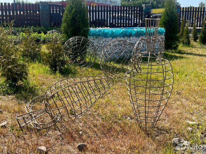 Скульптура из металла для дома и сада