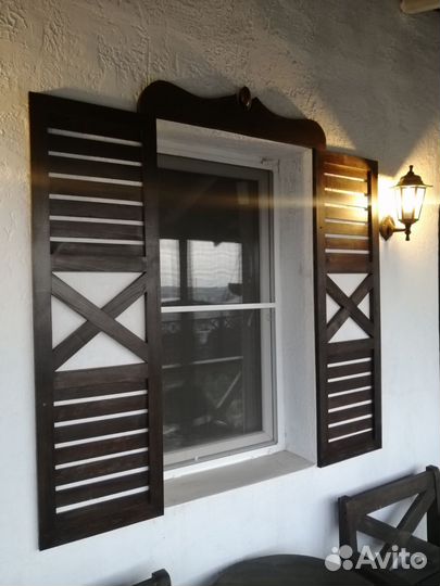 Ставни на деревянные окна