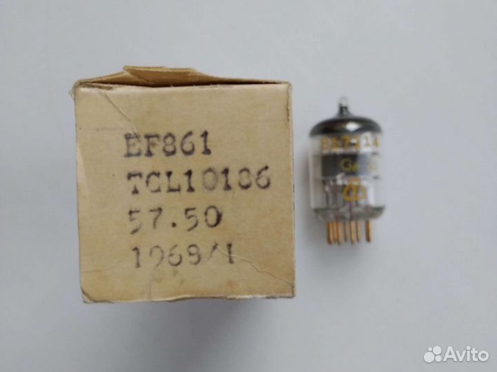 Радиолампа RFT EF 861