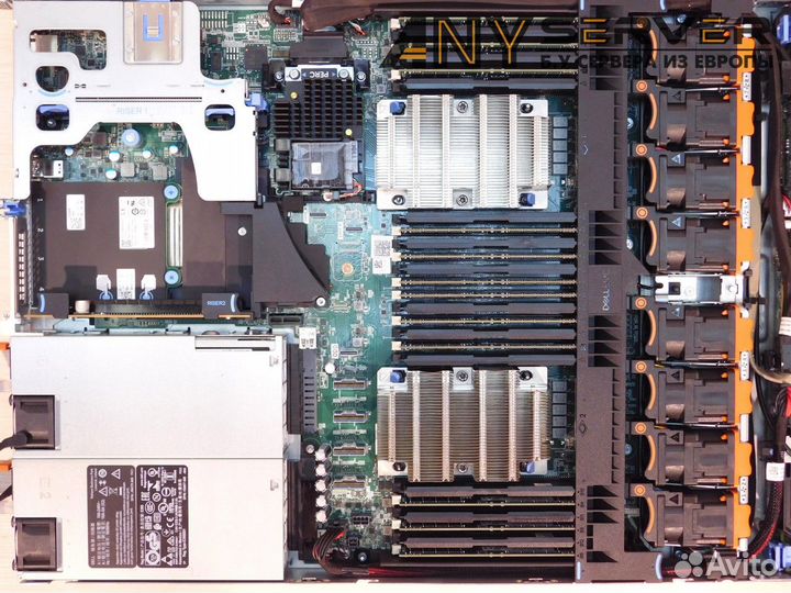 Сервер Dell R640 2x Gold 6150 768Gb H330 8SFF