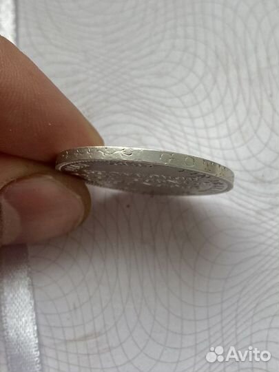 1 талер 1857 г