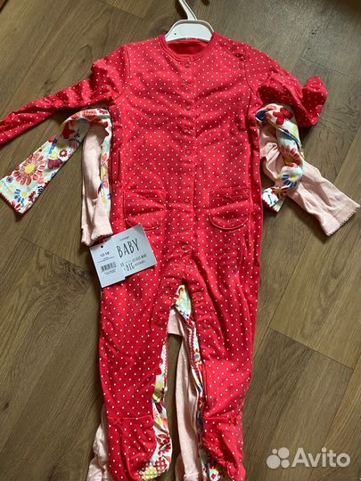 Слипы с ножками (пижама) фирма джордж 12-18 мес