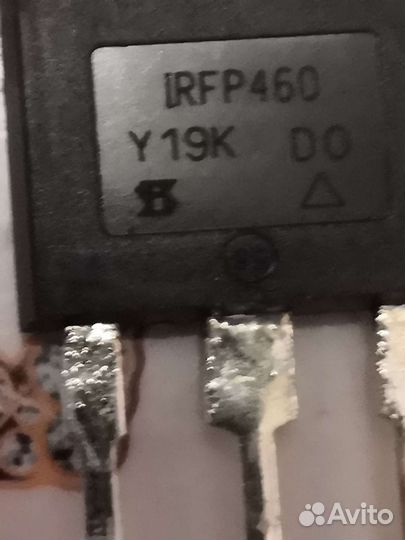 Транзисторы irfp 460 y19k