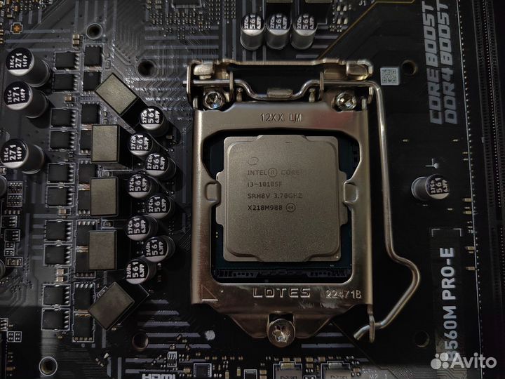 Комплект MSI B560M PRO-E+i3 10105F BOX+16 Гб