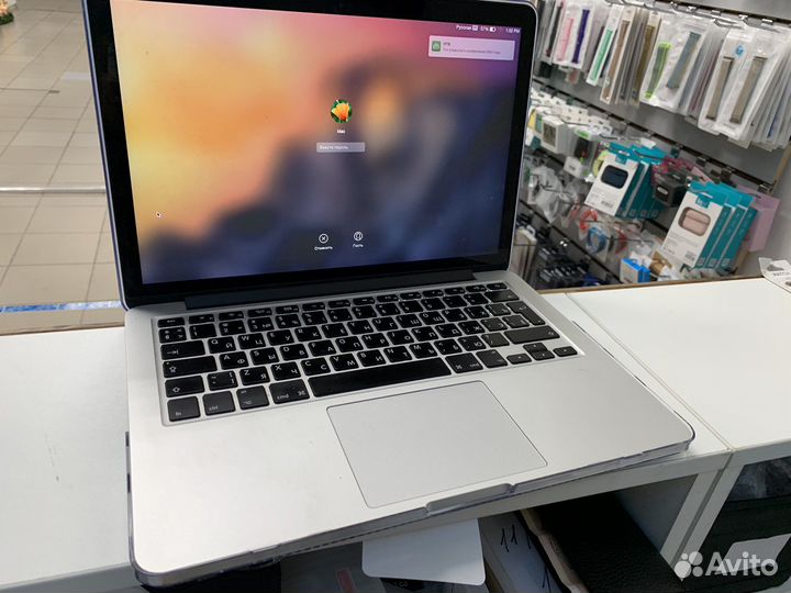 Глянцевый прозрачный чехол Для MacBook