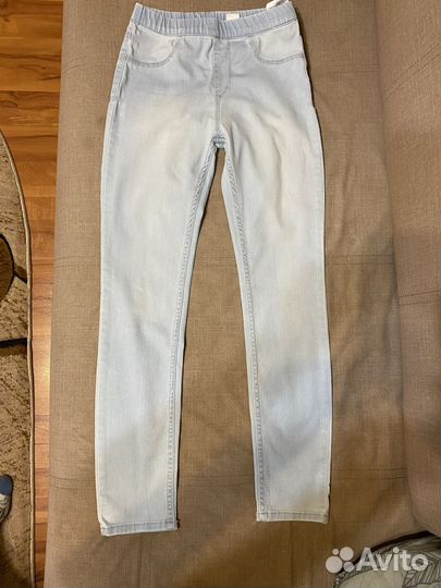 Джинсовые легенсы h&m