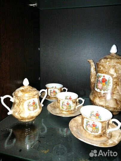 Сервиз кофейный фарфор