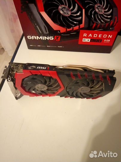 Видеокарта MSI radeon rx 470 8gb