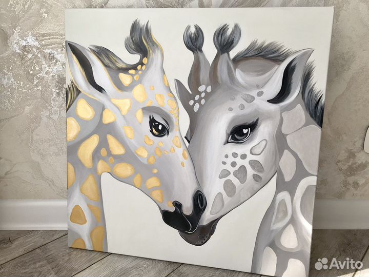 Большая картина маслом 