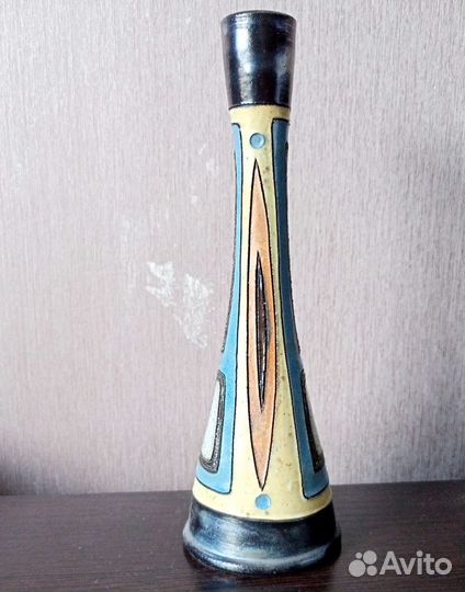 Ваза декоративная этностиль, ручная работа