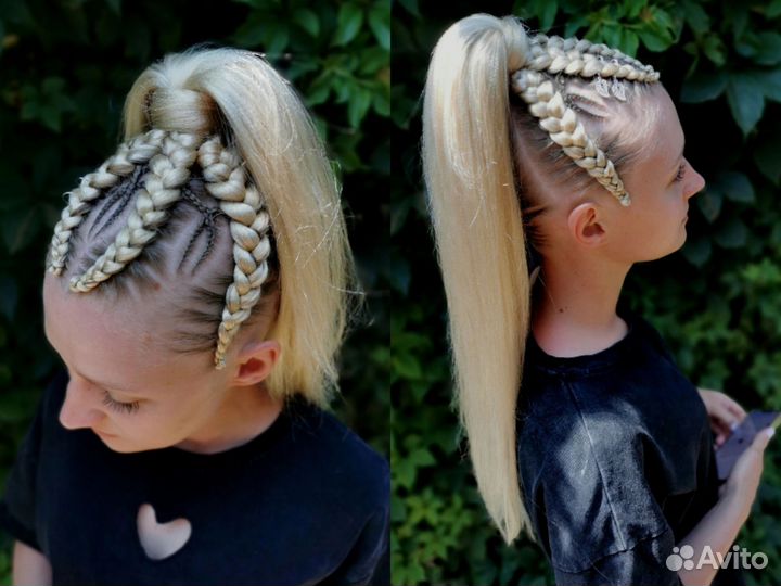 Афрокосы, зизи, брейды