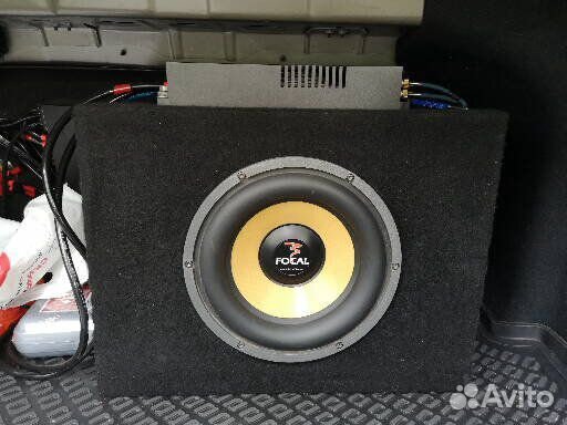 Сабвуфер фокал К2 с усилителем москони