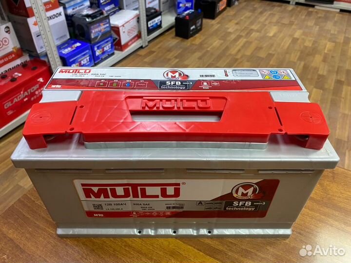 Аккумулятор 100 Ач Mutlu на Volkswagen Range Rover