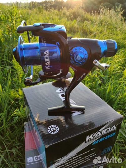 Катушка Kaida HB50 с байтраннером