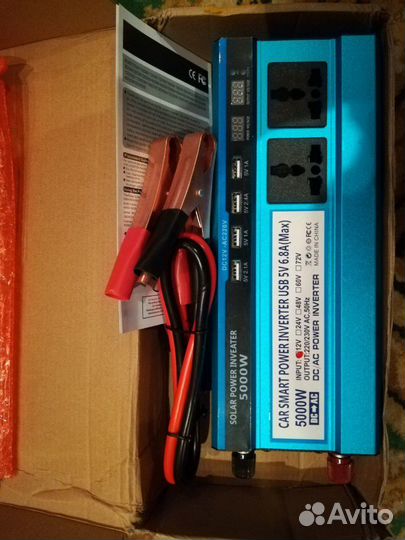 Преобразователь с 12v на 220v