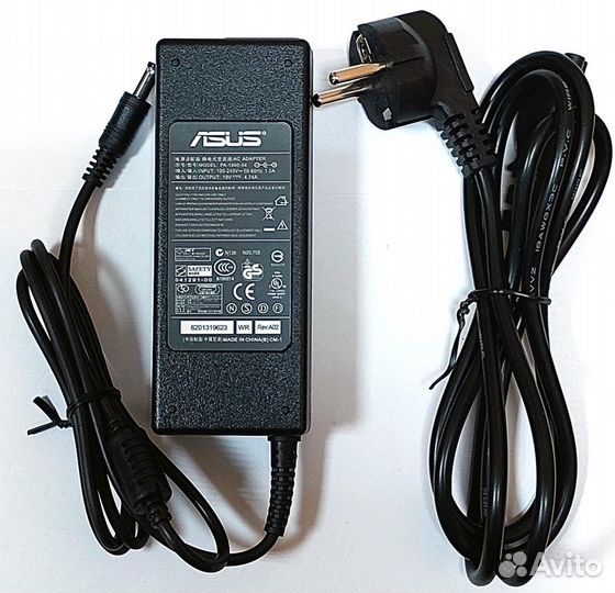 Зарядка для ноутбука asus 90 Ватт разъём 5.5-2.5 P