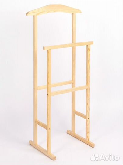 Деревянная вешалка плечики напольная
