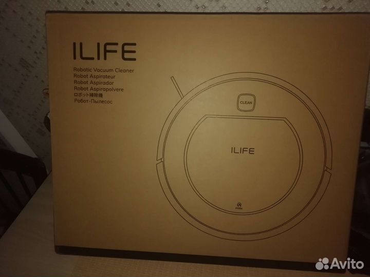 Робот пылесос ilife v7s plus