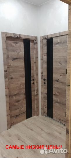 Толстая дверь межкомнатная эко с бесплатной достав