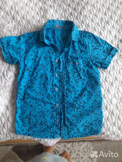 Рубашка для мальчика 6 лет 116
