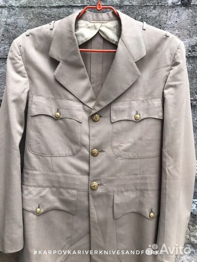 Китель wwii US Navy Khaki Service Dress, 39R, США