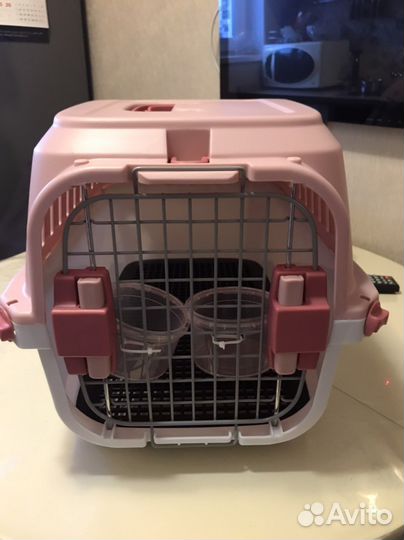 Переноска для кошек пластиковая
