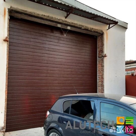 Гаражные ворота alutech