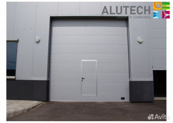 Ворота гаражные alutech