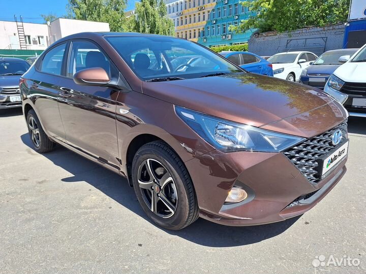 Hyundai Solaris 1.6 AT, 2021, 18 700 км