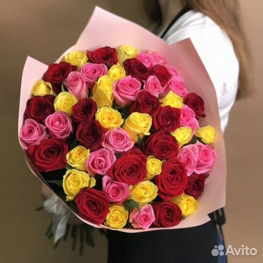 51 роза 31 55 21 роза Букет Доставка